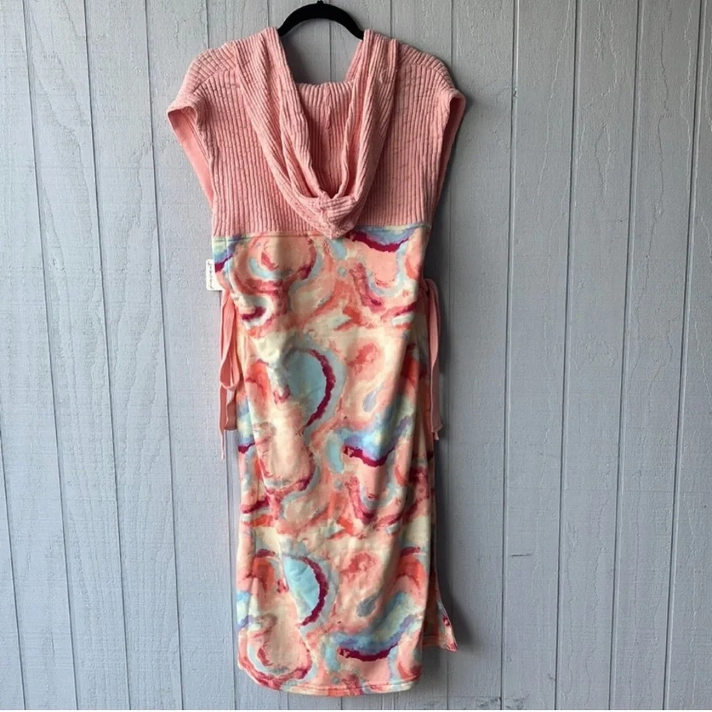 Free People All That Set Printed Multi 2 pc Top Pants Small - Picture 5 of 12